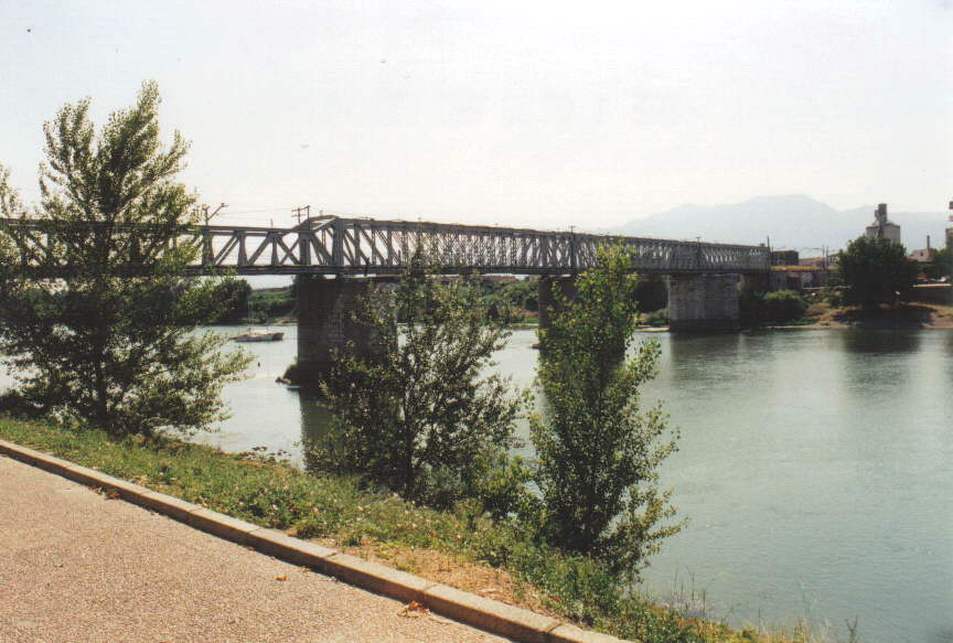 Eisenbahnbrücke Tortosa 
