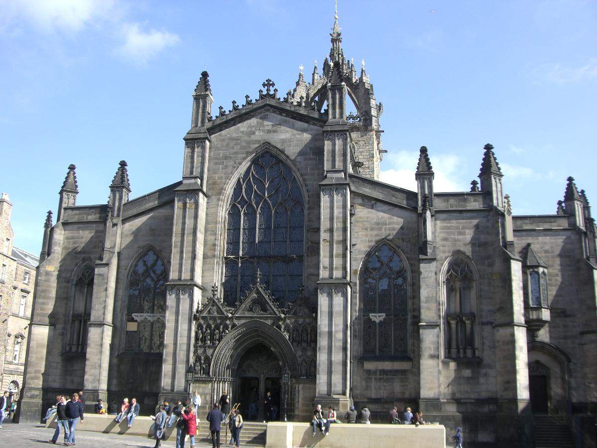 Cathédrale Saint Giles (Edimbourg, Ecosse)(photographe: Andrew Gray) 