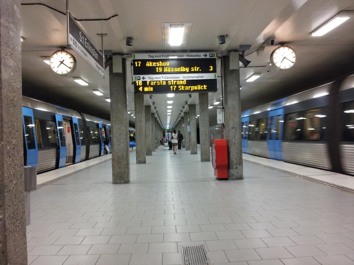 Sankt Eriksplan Metro Station 