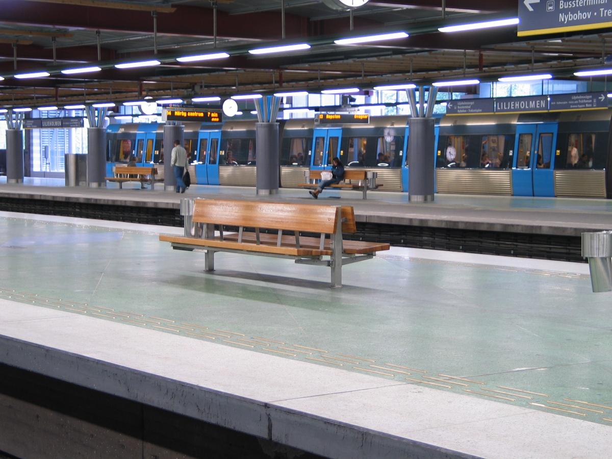 Station de métro Liljeholmen 