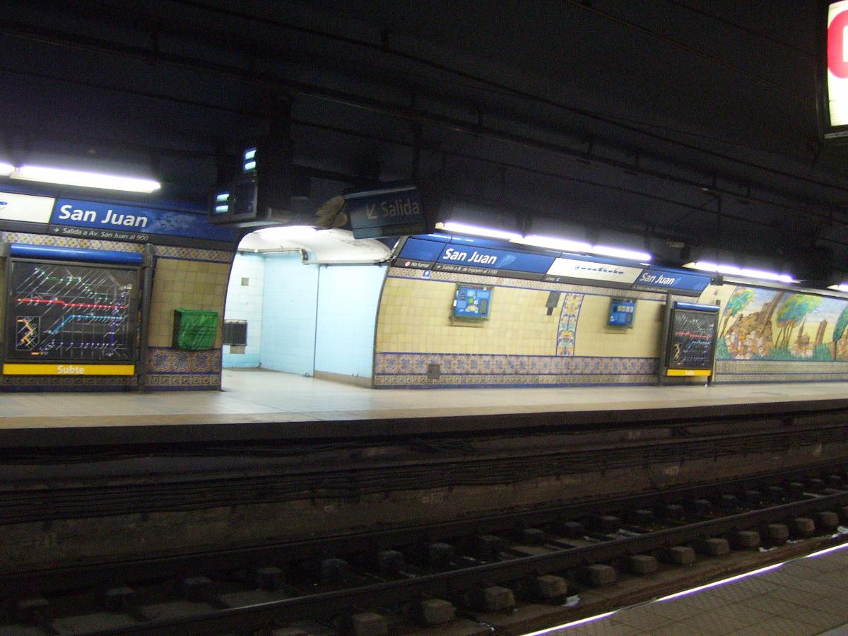 Metrobahnhof San Juan 