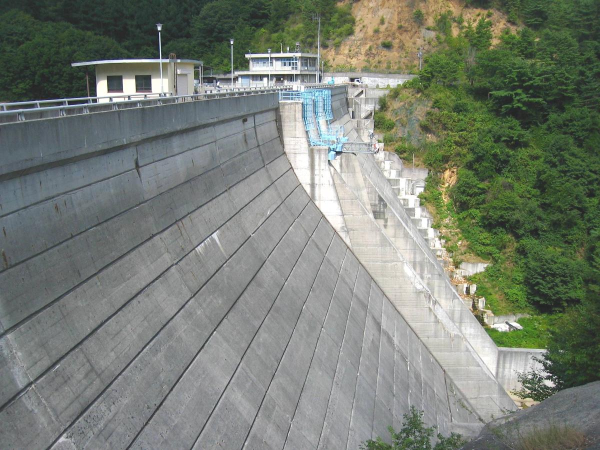 Sugadaira Dam in Nagano, Japan 