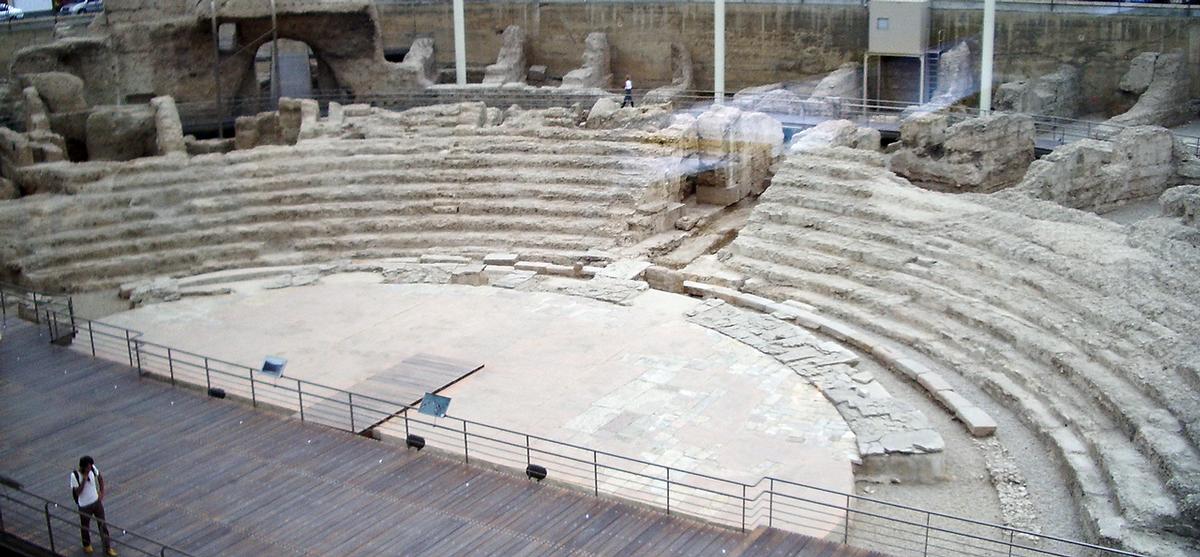 Römisches Theater von Saragossa 