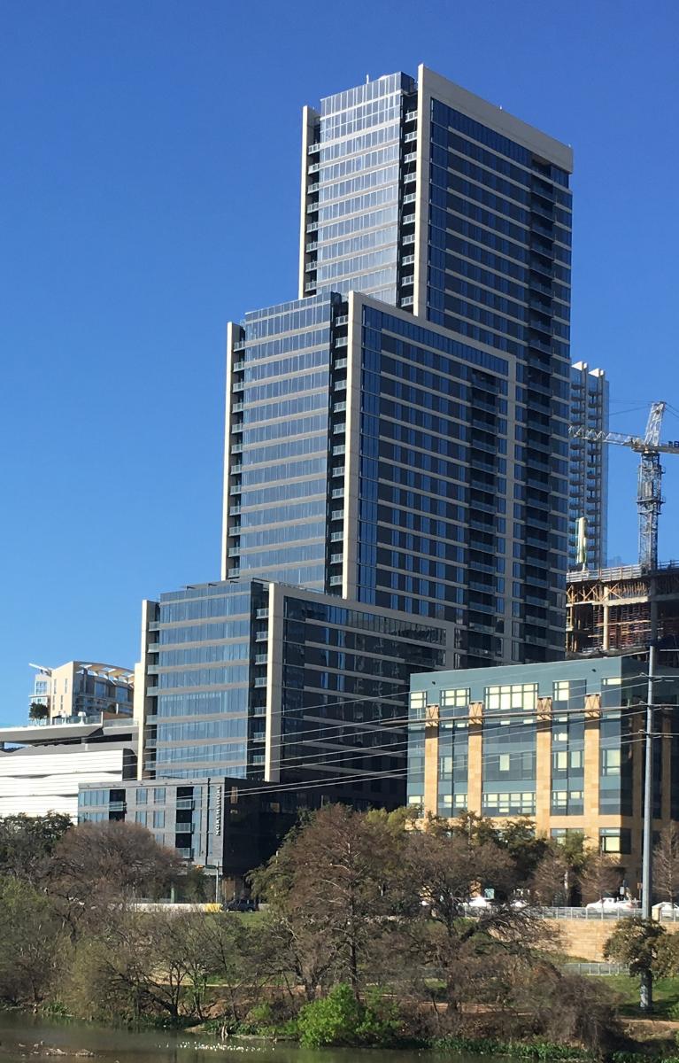 The Northshore tower in Austin, Texas 