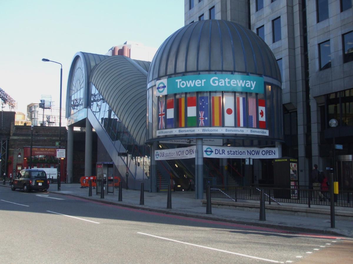 Tower Gateway DLR station 