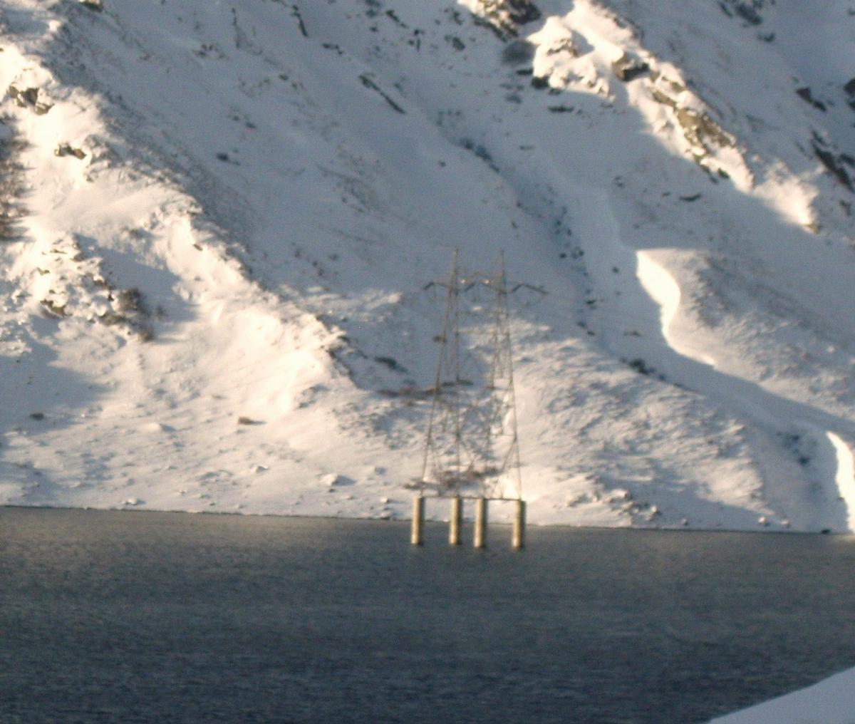 Santa Maria Lake High-Voltage Mast 