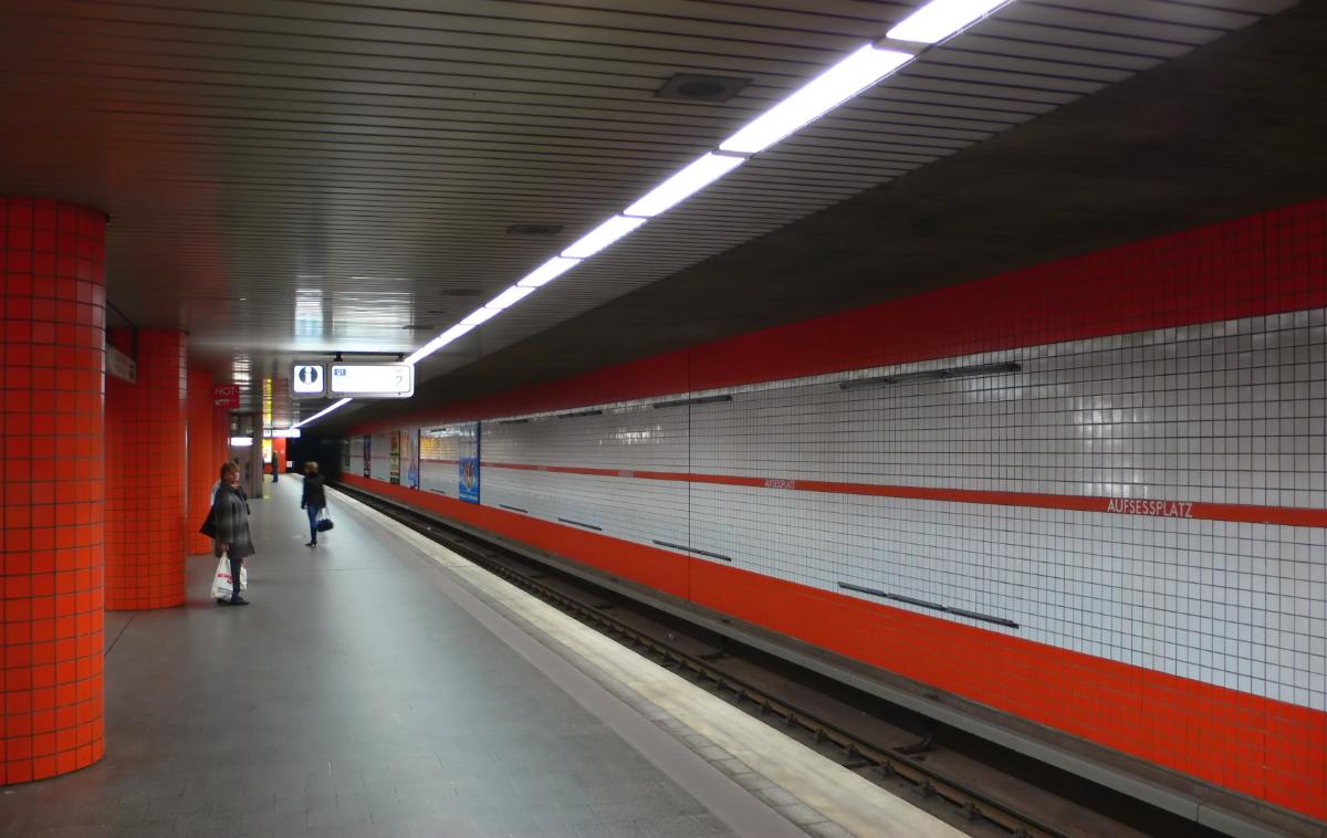 U-Bahnhof Aufseßplatz 