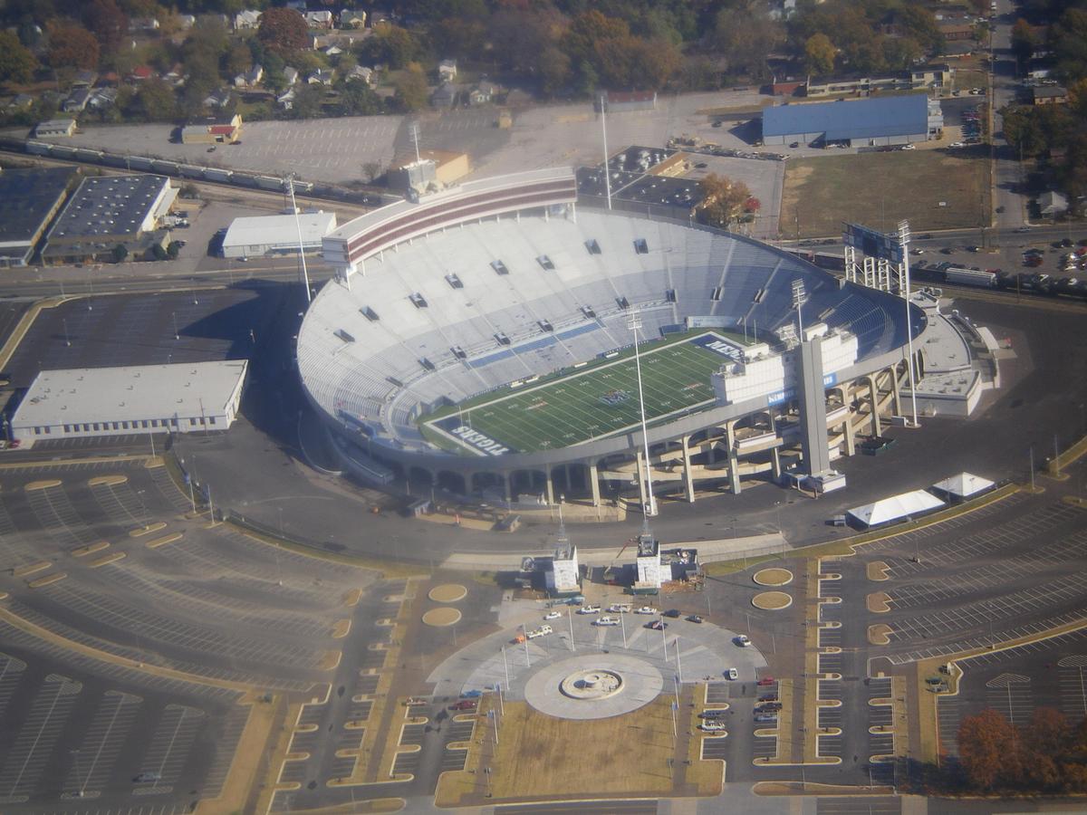 Liberty Bowl Memorial Stadium (Memphis, 1965) Structurae