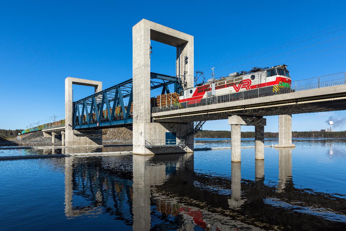 Eisenbahnbrücke Kuopio 