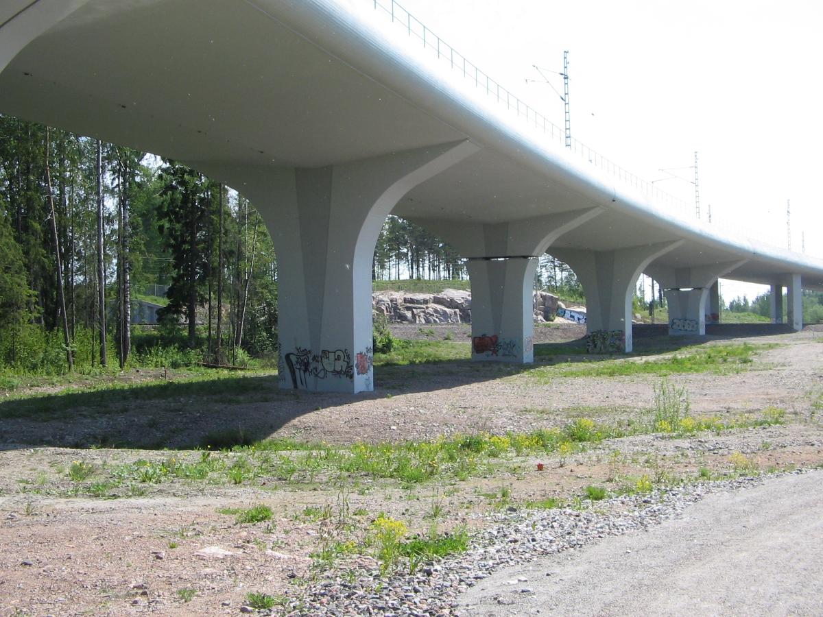 Eisenbahnüberflieger Koivukylä 