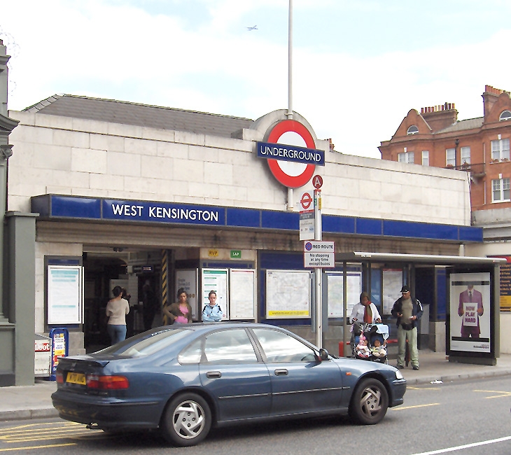 West Kensington Underground Station 