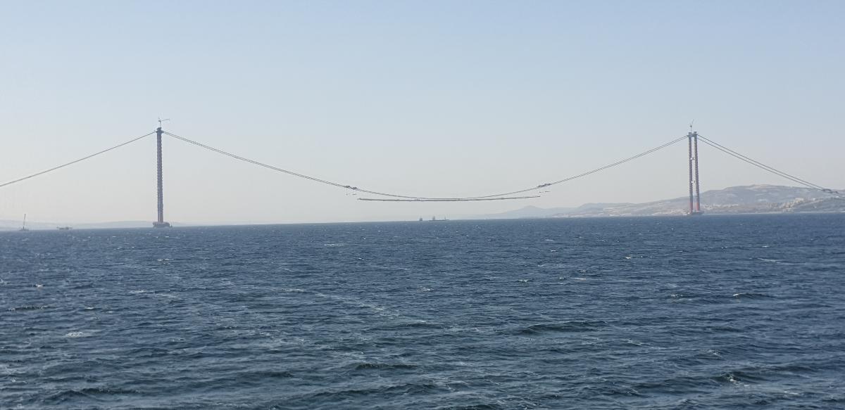 Pont du détroit des Dardanelles 