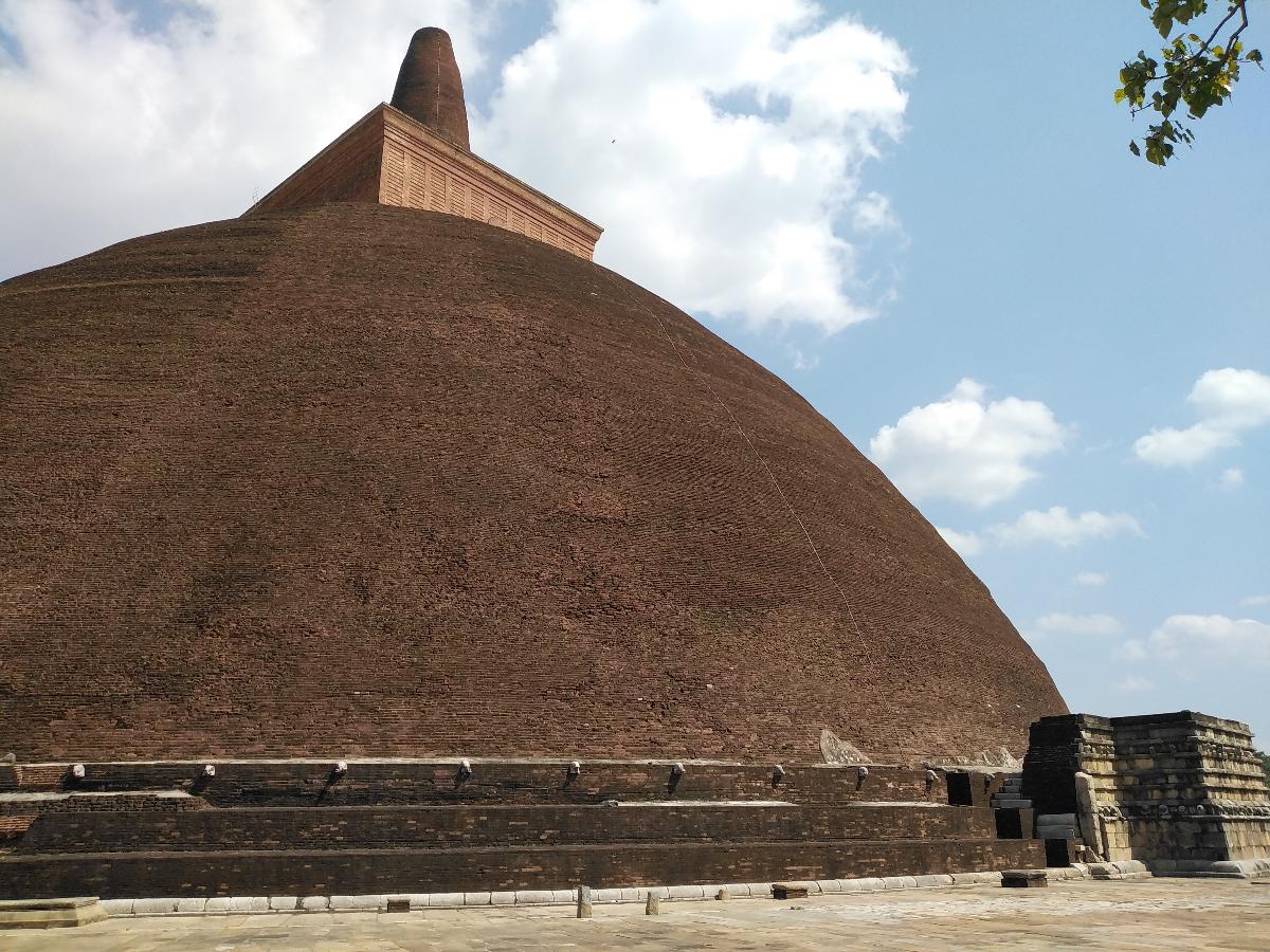 Abhayagiri Stupa is main historical monastery in Anuradhapura Kingdom, Sri Lanka It was built around (89-77BC) by King Valagamba. Abhayagiri Stupa build in large area. If you wish to visit this place you can earning some mind strongness and relaxation.