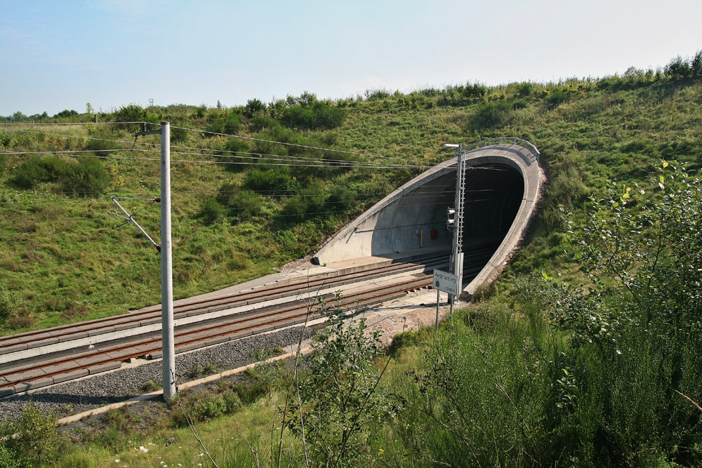 Nordportal des Aegidienbergtunnels 