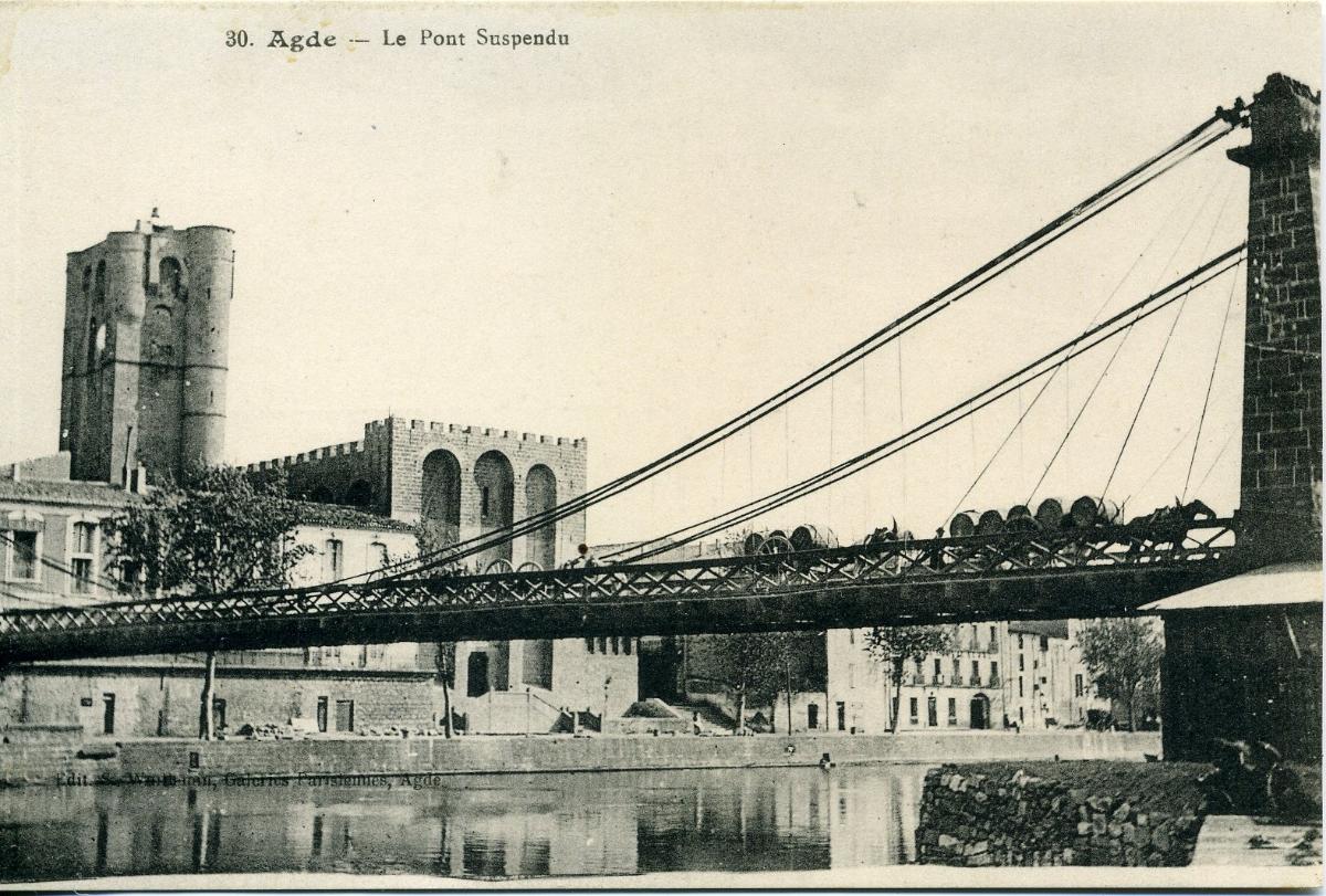 Pont suspendu d'Agde 