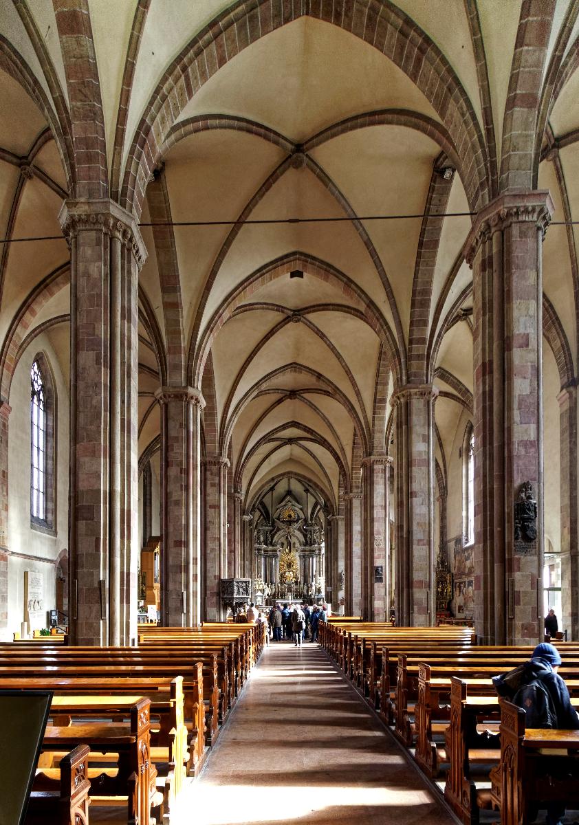 The richly equipped cathedral in Bolzano 