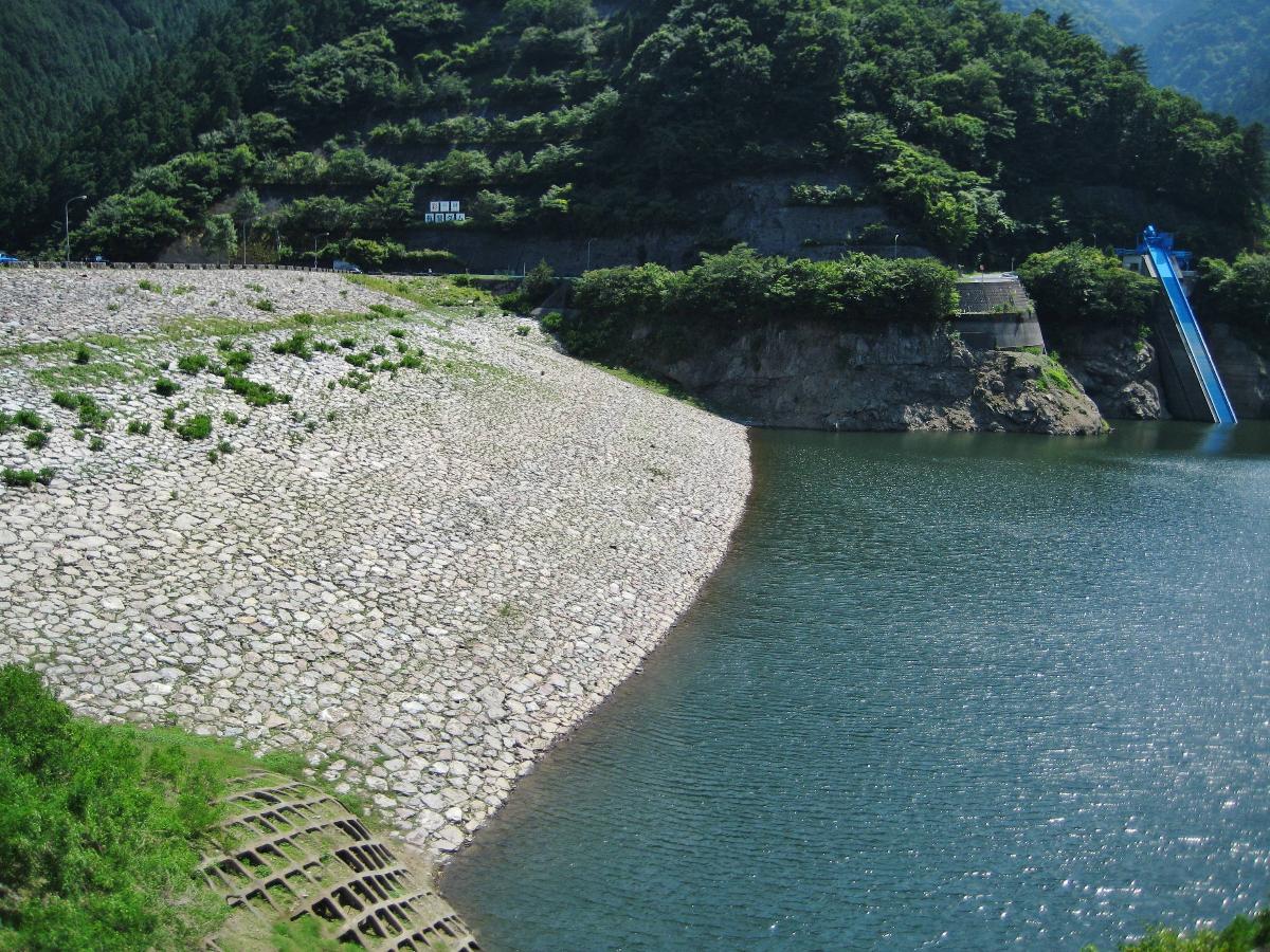 Arima Dam in Hanno City, Saitama Prefecture, Japan 