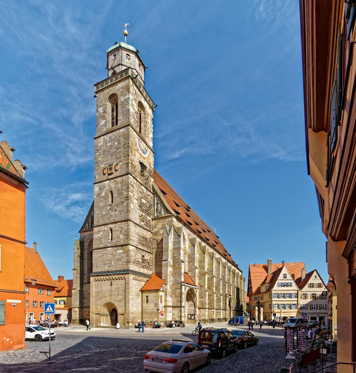 Exterior of Münster St. Georg. 