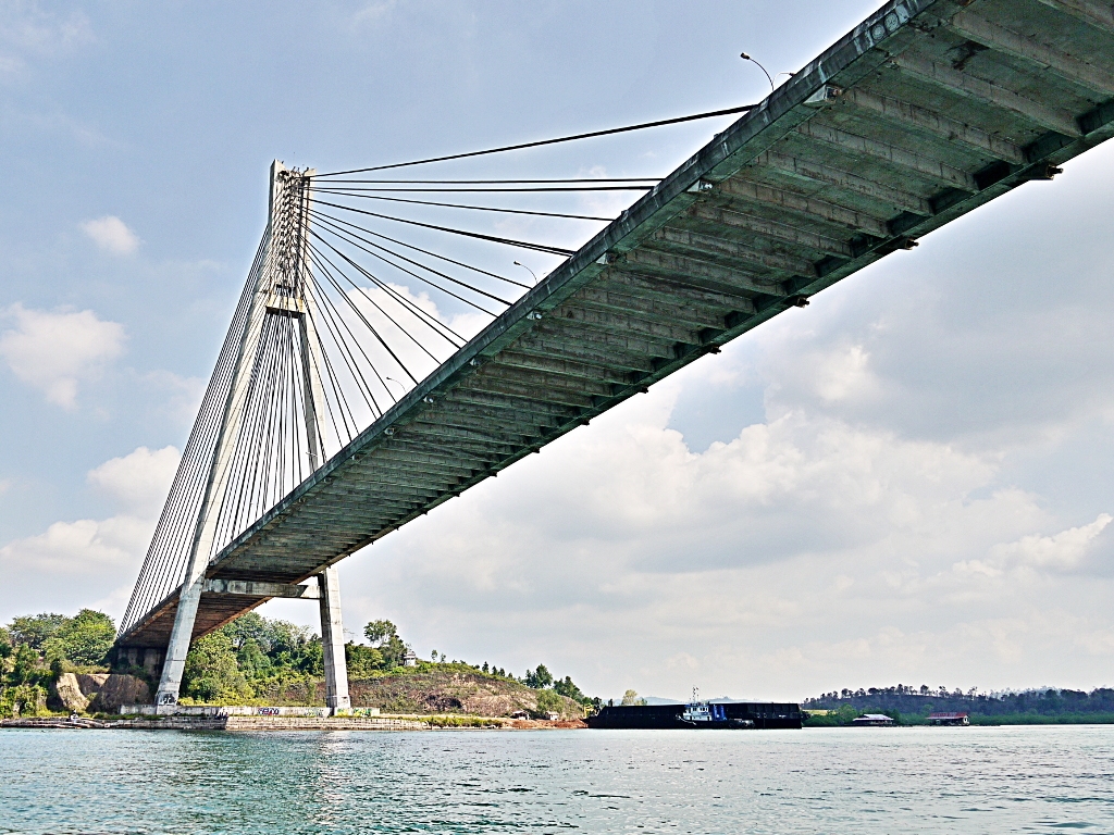 Barelang Bridge 1, Batam, Indonesia. 