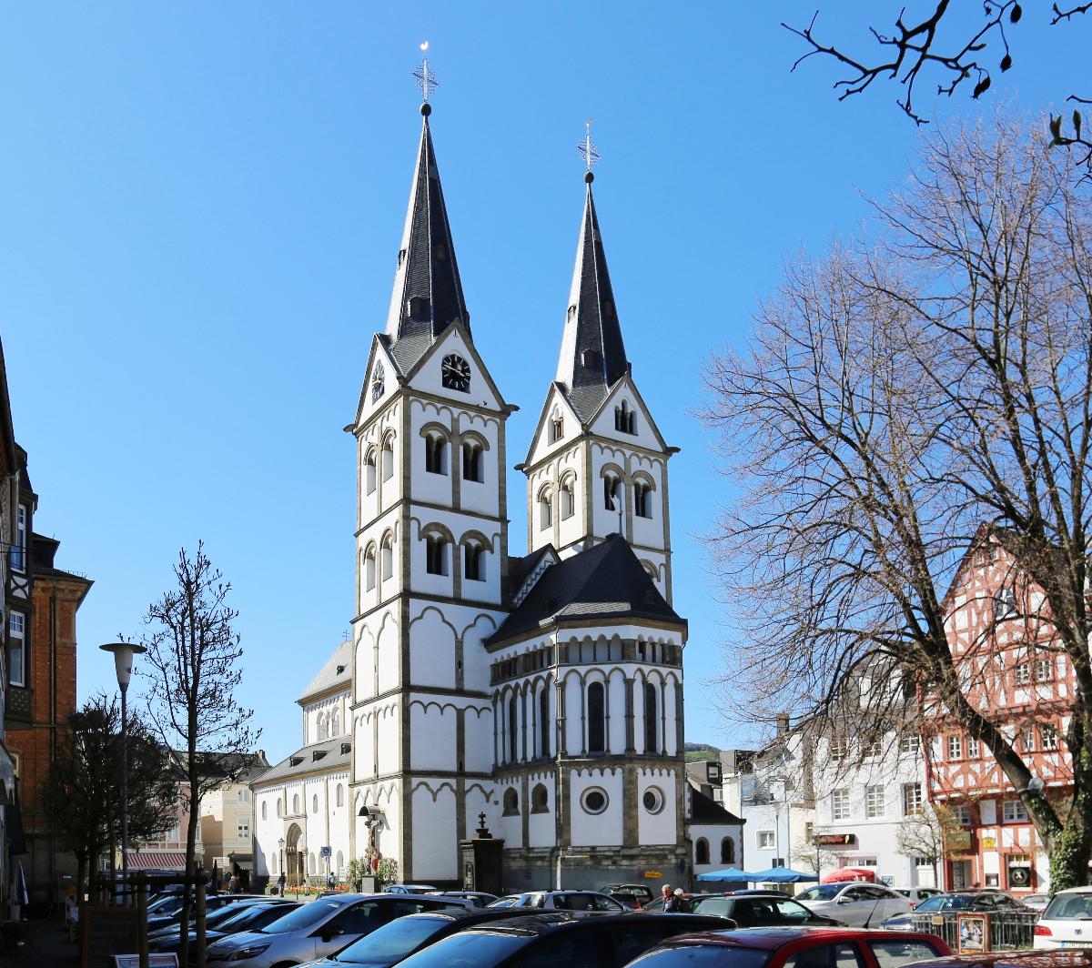 Basilika Sankt Severus, Boppard - Mitte am Markt (Ausschnitt) 