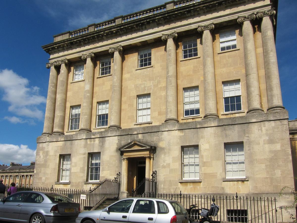 Le musée du 1 Royal Crescent à Bath 