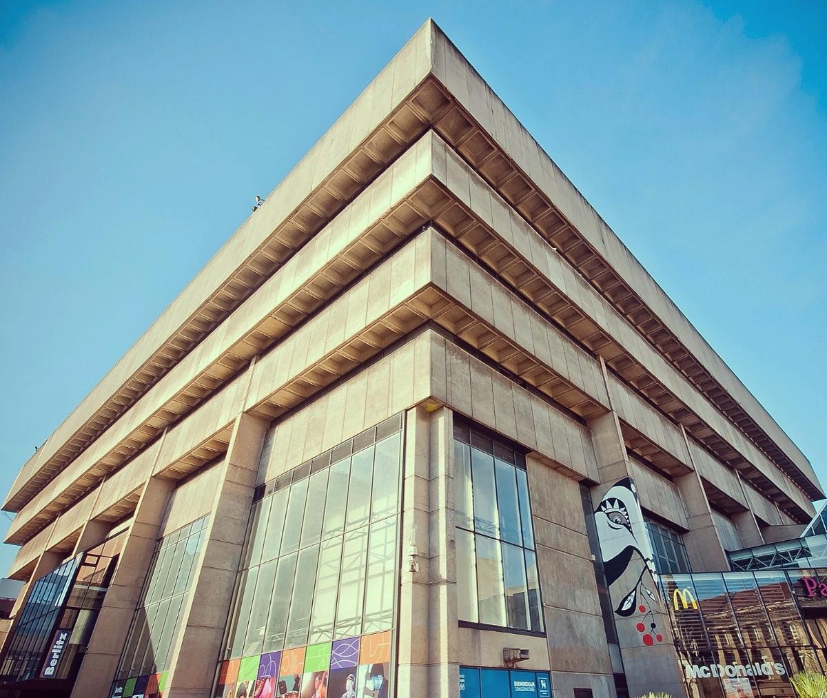 Birmingham Central Library (1974) designed by John Madin 