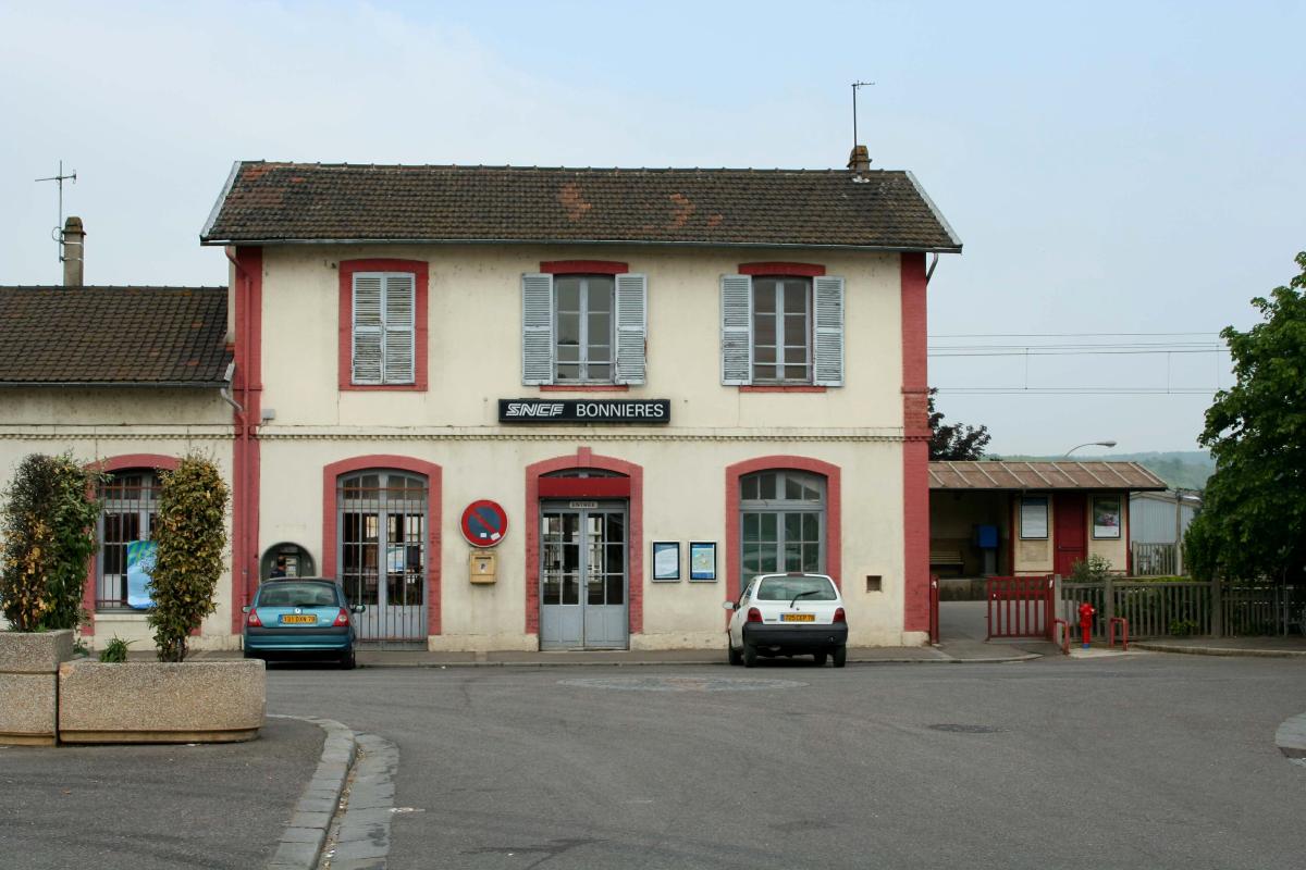 Gare de Bonnières 