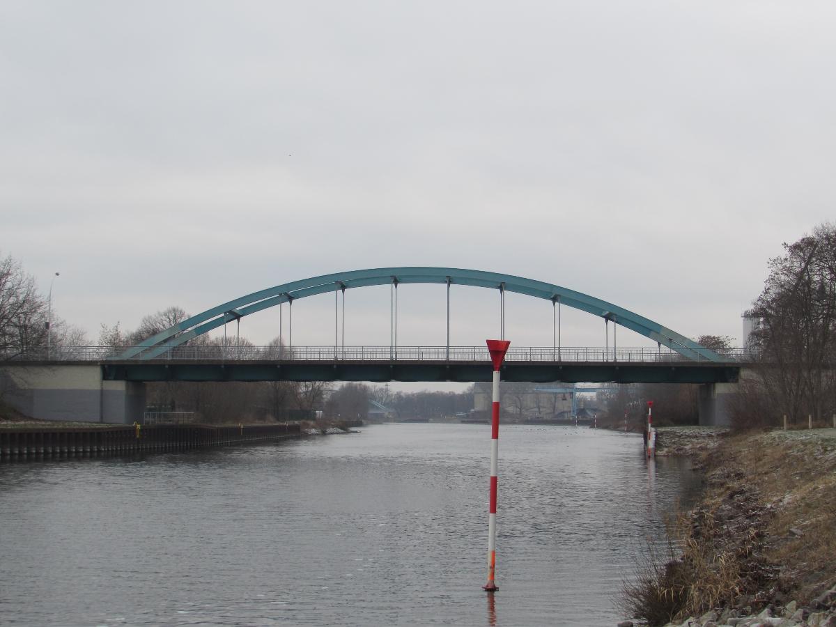 Brielower Brücke über den Silokanal in Brandenburg 