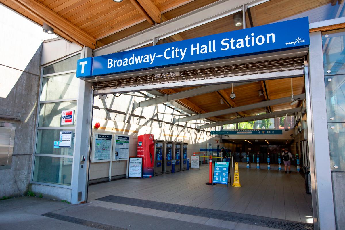 Broadway–City Hall SkyTrain Station 