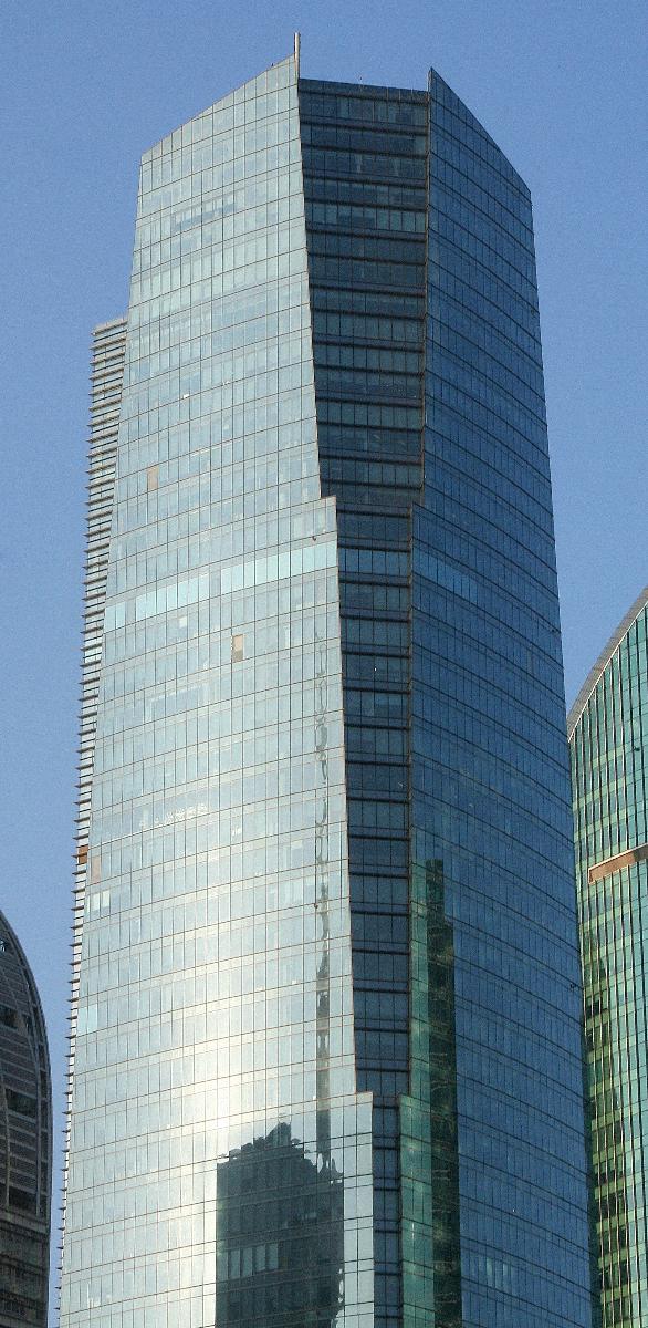 One Lujiazui, formerly the Development Tower, in downtown Shanghai 