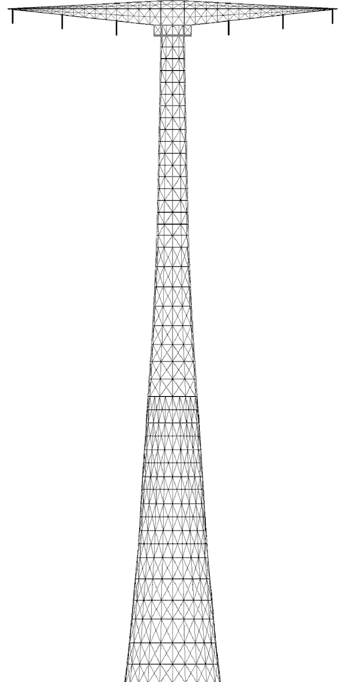 Drawing of Cadiz Pylon 