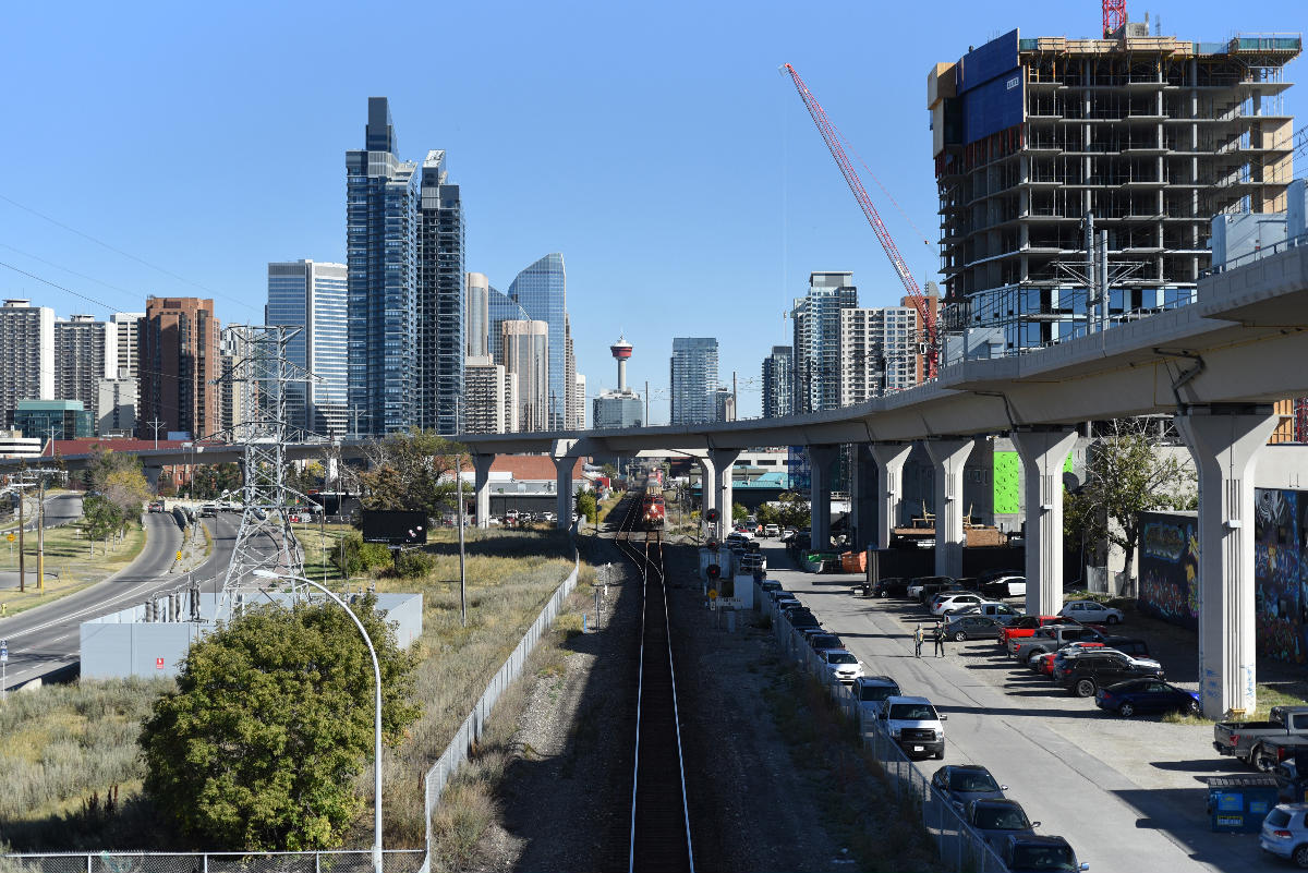 Calgary West CTrain Viaduct 