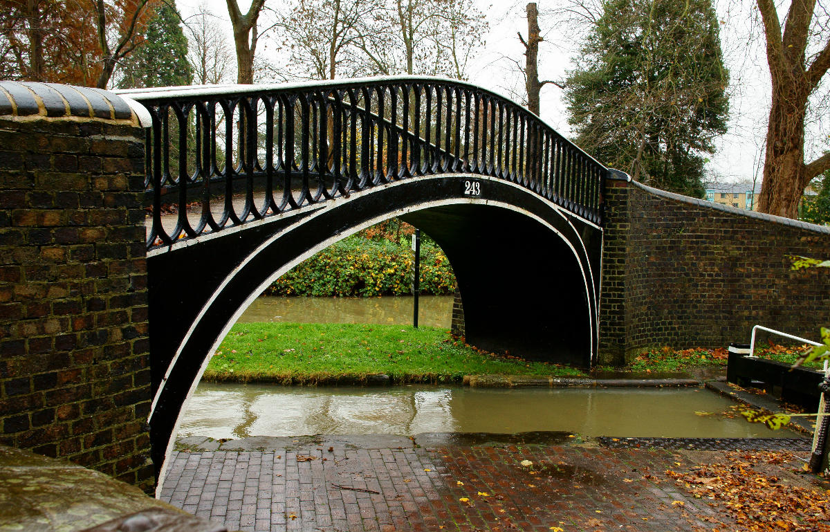 Canal Bridge at Oxford  