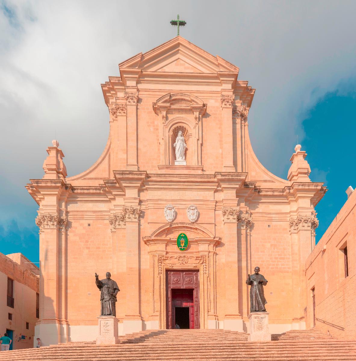 Cathedral of the Assumption, Citadel, Victoria, Gozo Island, Malta 