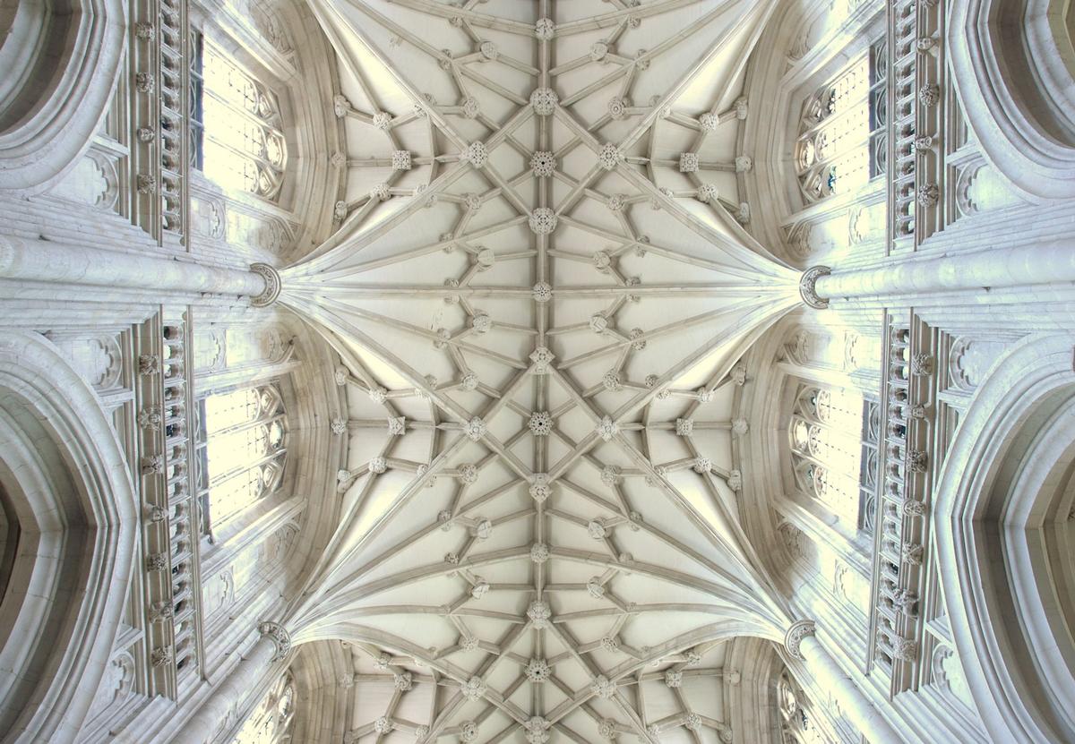 Gewölbe der Kathedrale von Winchester 