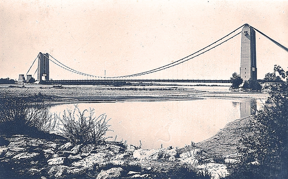 Pont suspendu de Cavaillon 