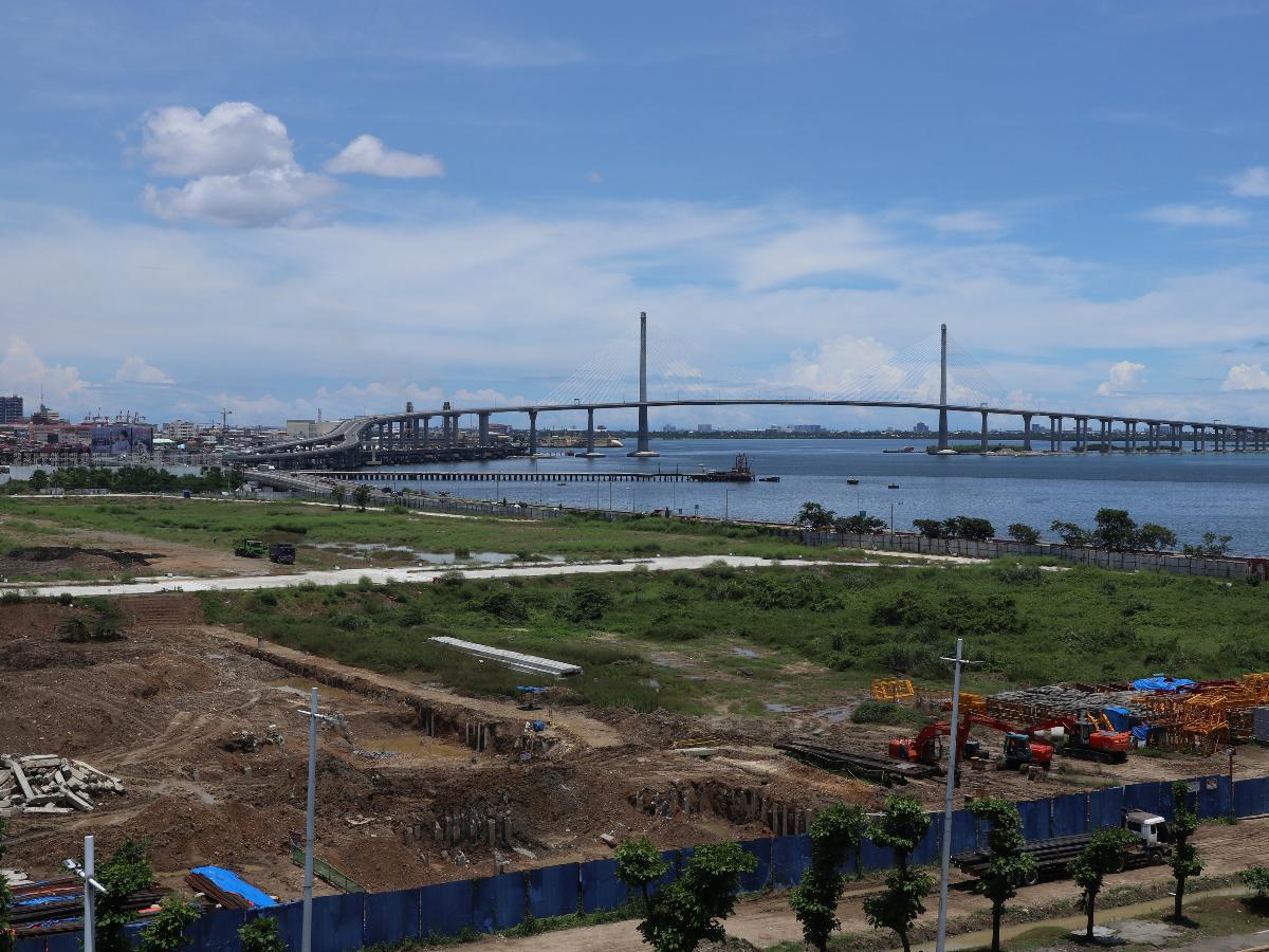 CCLEX bridge view, SRP, Cebu City 