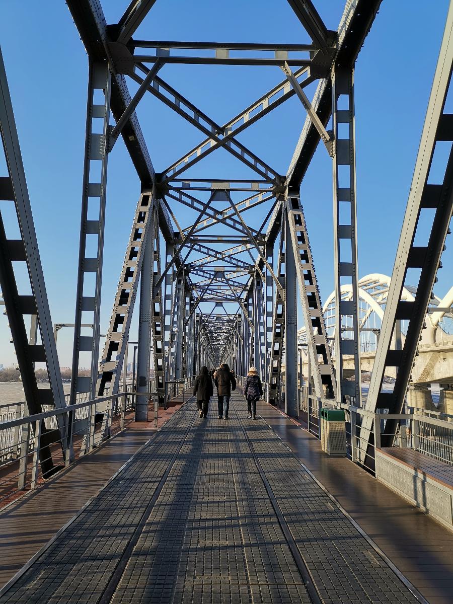China Harbin Old Railroad Bridge 