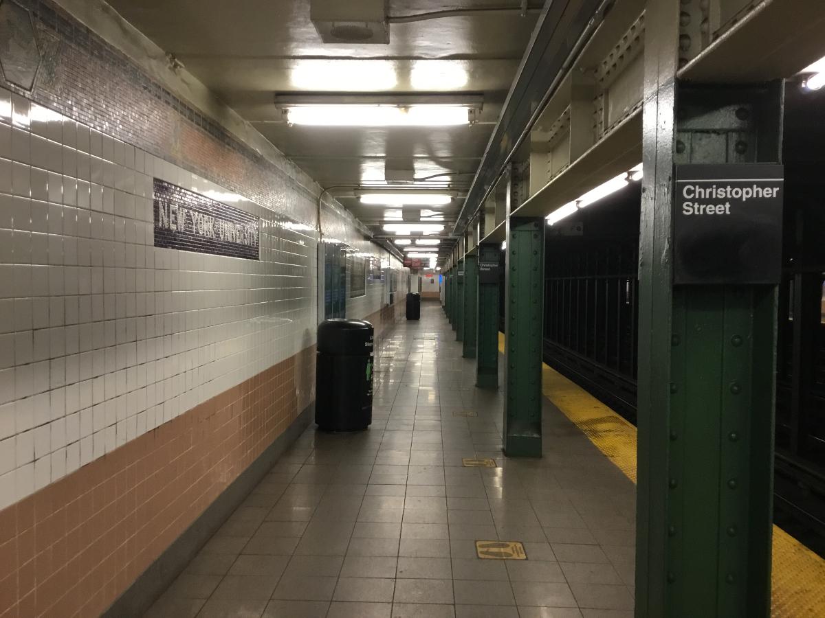 Christopher Street – Sheridan Square Subway Station (Broadway – Seventh Avenue Line) 