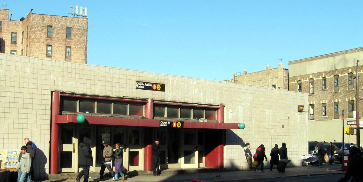 Church Avenue Subway Station (Brighton Line) 