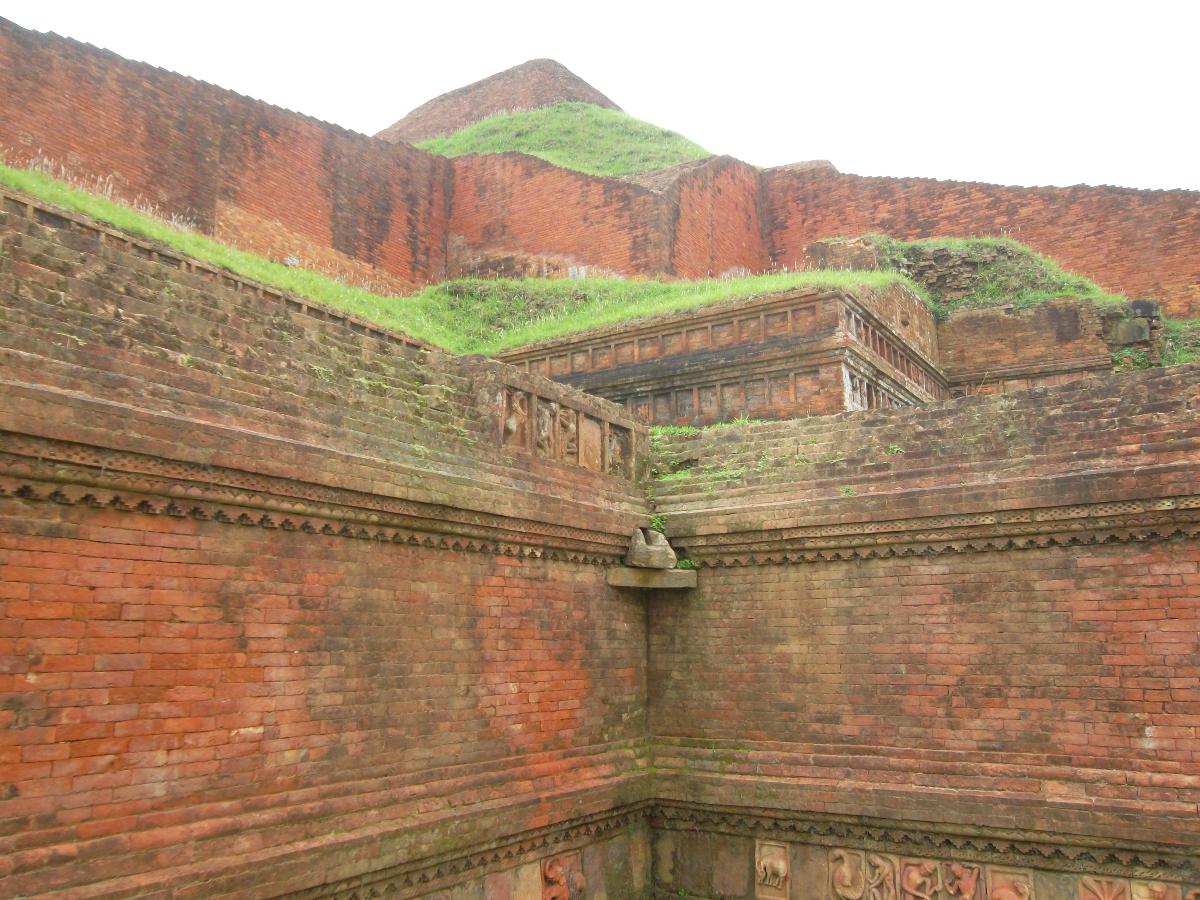 Somapura Mahavihara in Paharpur It is among the best known Buddhist viharas in the Indian Subcontinent and is one of the most important archeological sites in the country.