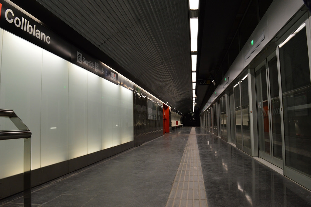 Metrobahnhof Collblanc 