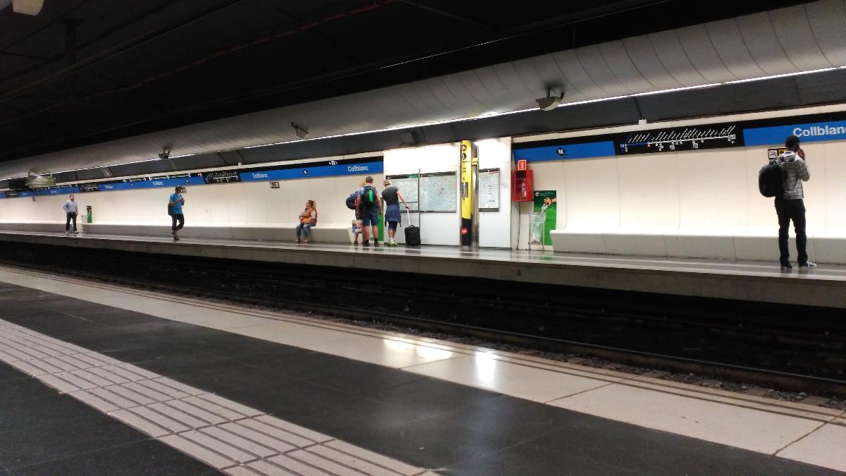 Metrobahnhof Collblanc 