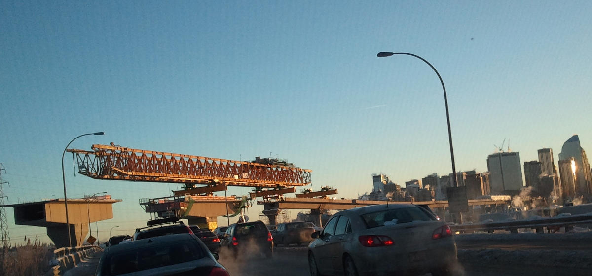 Calgary West CTrain Viaduct 