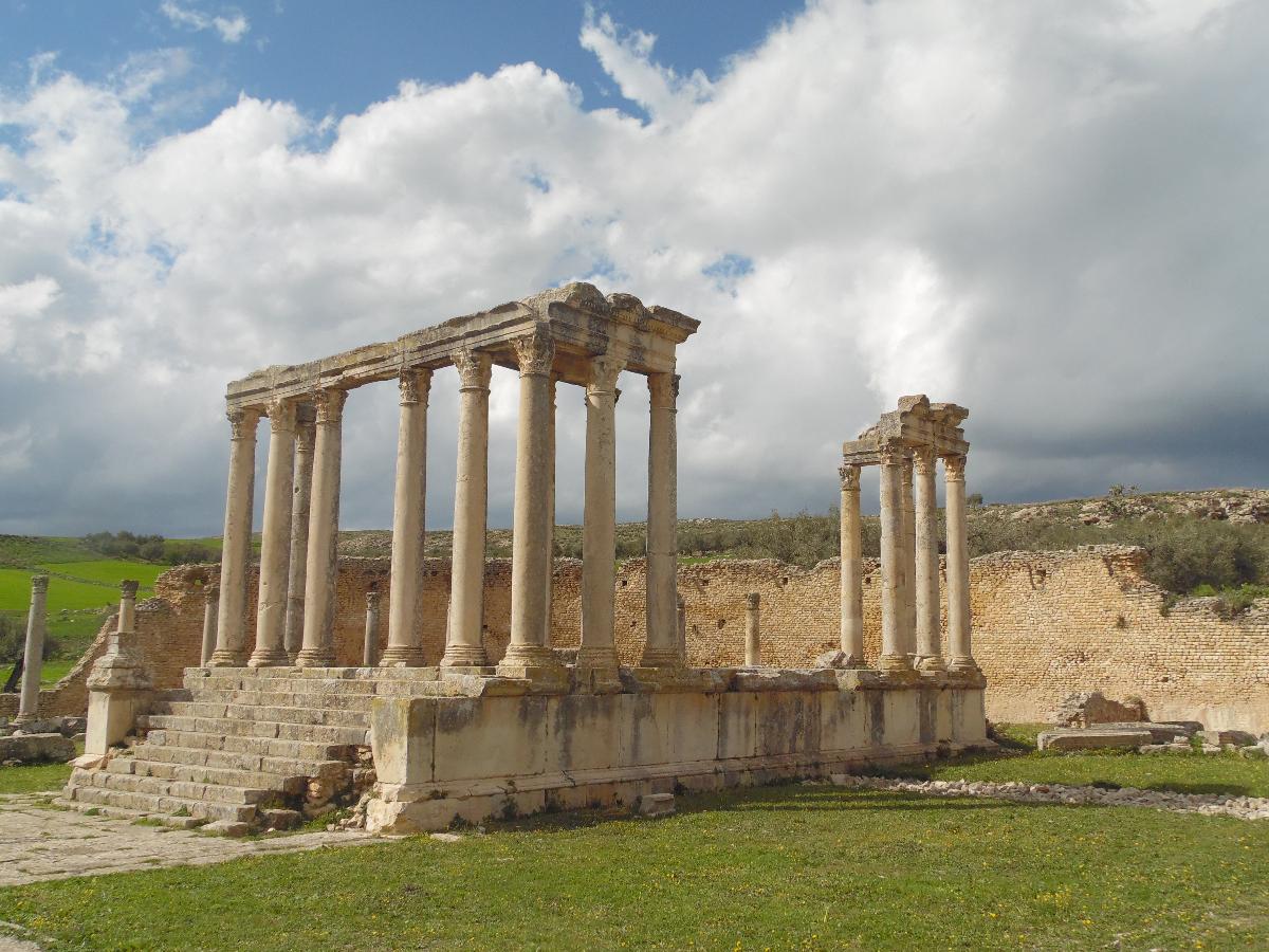 Temple de Caelestis, Dougga 