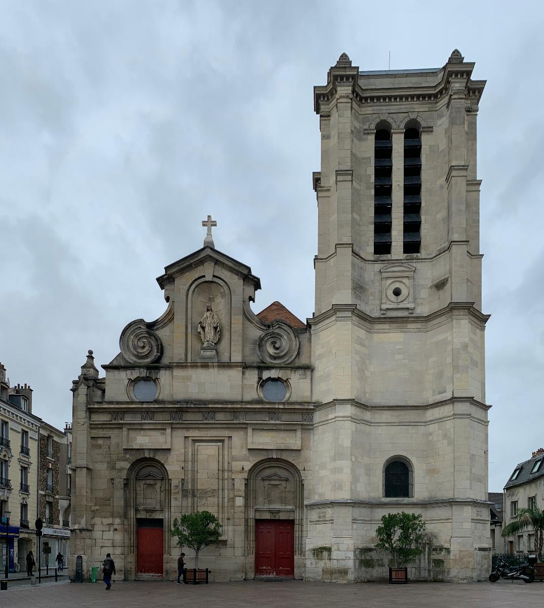 Église Notre-Dame-des-Vertus d'Aubervilliers. 