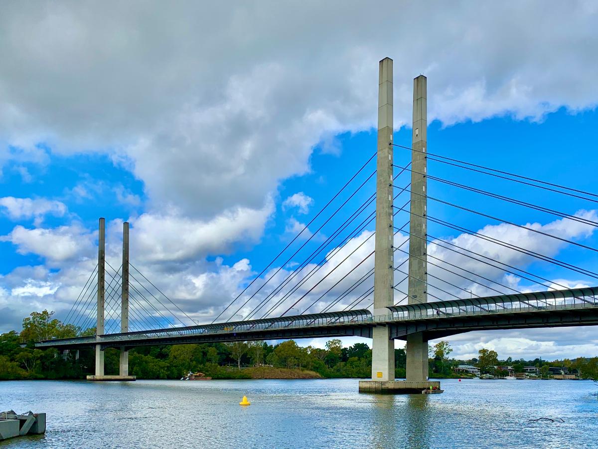 Eleanor Schonell Bridge in Brisbane, June 2020 