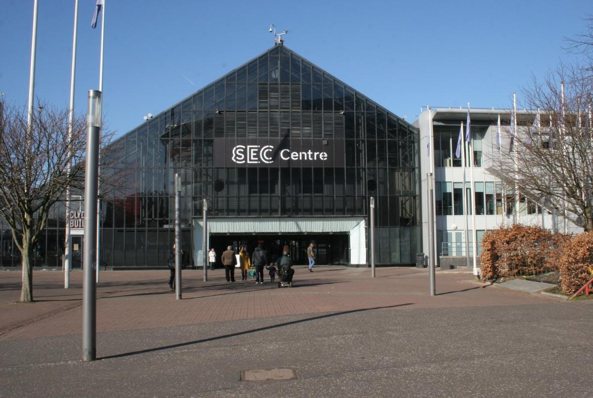 Entrance to the SEC Centre 