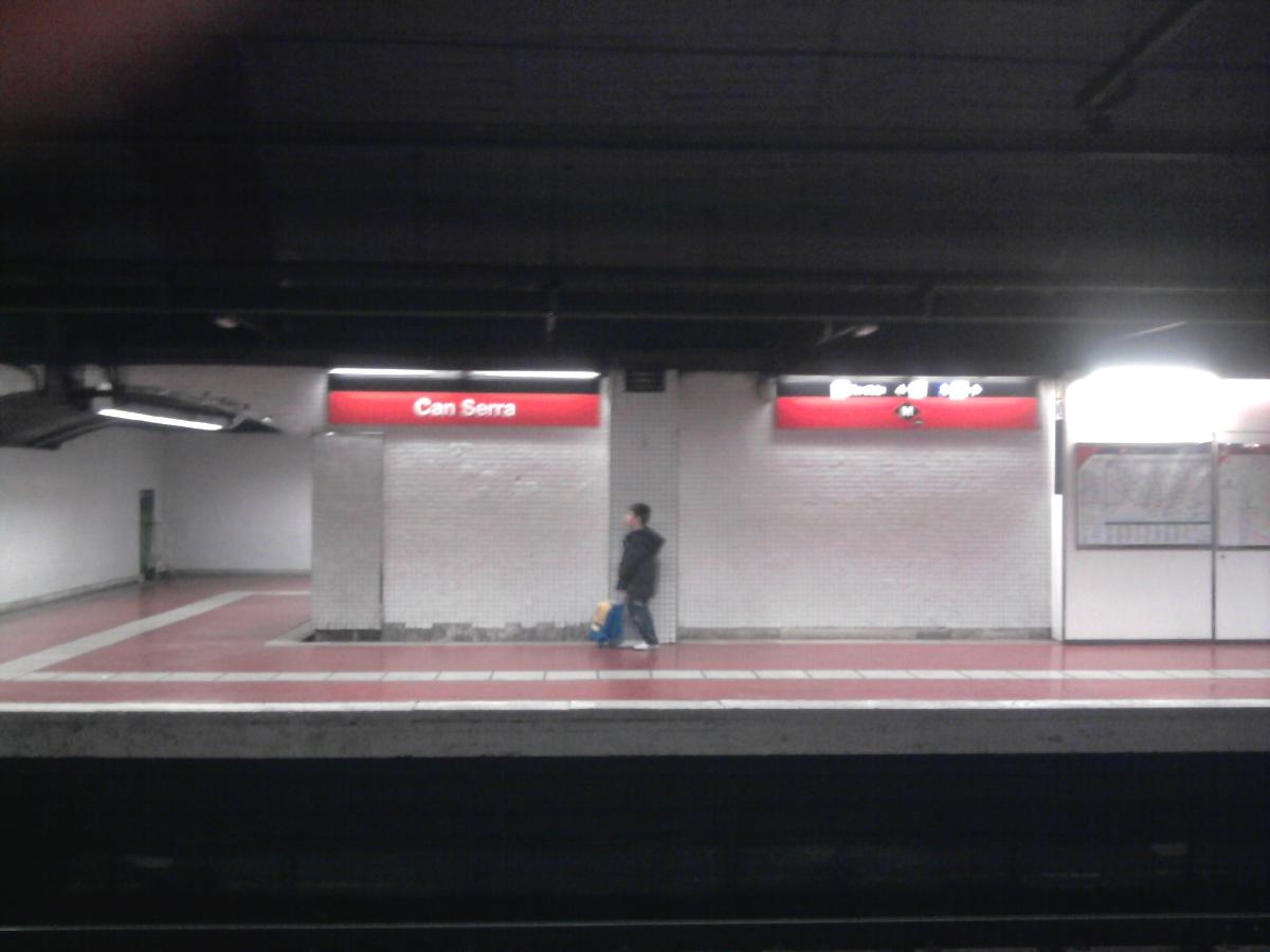 Metrobahnhof Can Serra 