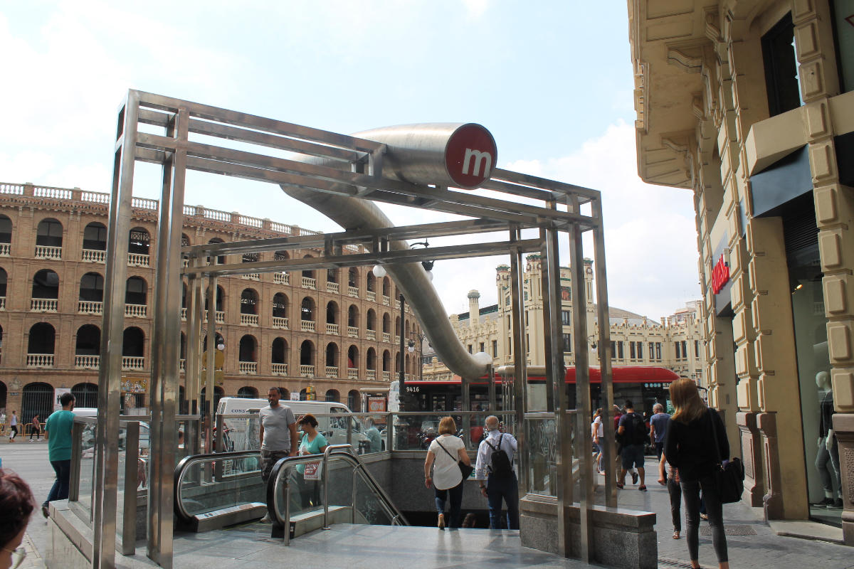 Metrobahnhof Xàtiva 